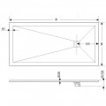 Поддон из искусственного камня RGW Stone ST-W 170x80 14152817-01