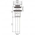 Донный клапан Rose RS12