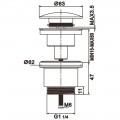 Донный клапан Rose RS31Q