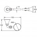 Стакан Rose RG1212