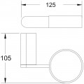 Стакан Rose RG1712H