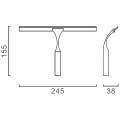 Скребок AltroBagno Beni aggiuntivi SW 081801 Cr