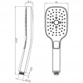 Ручной душ AltroBagno Beni aggiuntivi HS 070801 Cr