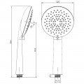 Ручной душ AltroBagno Beni aggiuntivi HS 070802 Cr