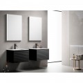 Тумба с раковиной AltroBagno Trento 600 black