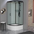 Душевая кабина Frank F409/2 M black