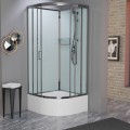 Душевая кабина Frank F409/2 M brilliant без крыши
