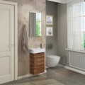 Тумба с раковиной Comforty Асти 40 дуб тёмно-коричневый