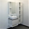 Комплект мебели Comforty Прага 60 дуб белый (раковина PZ-6068)