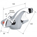 Смеситель для раковины Remer Y-YG 13YG