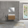 Тумба под раковину Vincea Gio 800 T.Oak VMC-2G800TO
