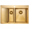 Мойка кухонная Paulmark Union PM537851-BGR