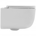 Унитаз подвесной Bloomix Venera MD1235T/UF01 безободковый торнадо