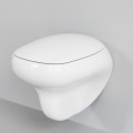 Унитаз подвесной Ambassador Diamond 123T20001R-122T20001 безободковый