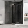 Душевое ограждение Abber Schwarzer Diamant AG02080BDTH