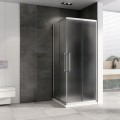 Душевое ограждение Abber Schwarzer Diamant AG02080MH
