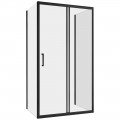 Душевое ограждение Abber Schwarzer Diamant AG30180B-S100B-S100B