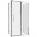 Душевое ограждение Abber Schwarzer Diamant AG30160H-S75-S75