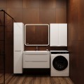 Шкаф подвесной Style Line ElFante Бергамо мини 60 белый СС-00002357
