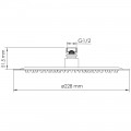 Верхний душ WasserKRAFT Asphe A331