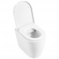 Унитаз приставной BelBagno Marino BB105CBR+BB105SC безободковый