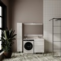 Тумба под раковину Style Line ElFante Леон 120 напольная белый СС-00002438