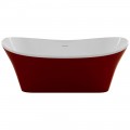 Ванна акриловая Frank F6104 white/red