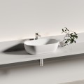 Раковина накладная Ceramica Nova Twist CN12001MW