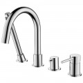Смеситель на борт ванны Aquatek Европа AQ1348CR