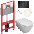 Инсталляция TECE 9400401-9240407 + унитаз Bloomix Diva MD1211R/UF3 безободковый с сиденьем
