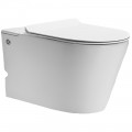 Унитаз подвесной Cerutti Argentera Aria Pulse CT10590 безободковый с импульсным смывом