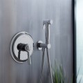 Смеситель с гигиеническим душем встраиваемый Aquatek Классик AQ1519CR