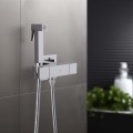 Смеситель с гигиеническим душем встраиваемый Aquatek Либра AQ1028CR термостат