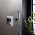 Смеситель с гигиеническим душем встраиваемый Aquatek Либра AQ1619CR