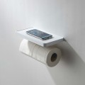 Бумагодержатель двойной с полкой Aquatek Европа AQ4919MB