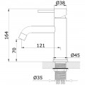 Смеситель для раковины Felice 0630 bianco opaco