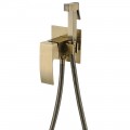 Смеситель с гигиеническим душем встраиваемый Felice 1010 bronzo