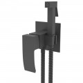 Смеситель с гигиеническим душем встраиваемый Felice 1010 nero opaco
