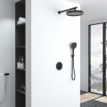 Душевая система встраиваемая Vincea Inspire VSFW-3I22MT2MB термостат