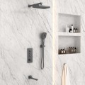Душевая система встраиваемая Vincea Inspire VSFW-433T1GM термостат