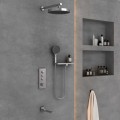 Душевая система встраиваемая Vincea Inspire VSFW-433TI2RCH термостат