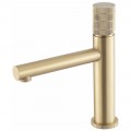 Смеситель для раковины Vincea Groove VBF-4G1BG4