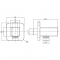 Шланговое подключение с держателем Vincea VSC-32GM