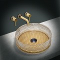 Раковина накладная стеклянная Vincea VBS-5GL04