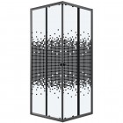 Душевое ограждение Niagara Eco NG-1008-14QBLACK