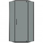 Душевое ограждение Niagara Eco NG-1009-14DT