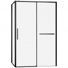 Душевое ограждение Vincea Slim Soft VSR-1SS8012CLB