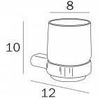 Стакан Inda Mito A2010NNE+R00100007