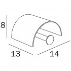 Бумагодержатель Inda One A24260NE