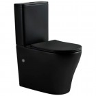 Унитаз Bloomix Black Barron 3.0 AD3091MBT/UF1 безободковый торнадо